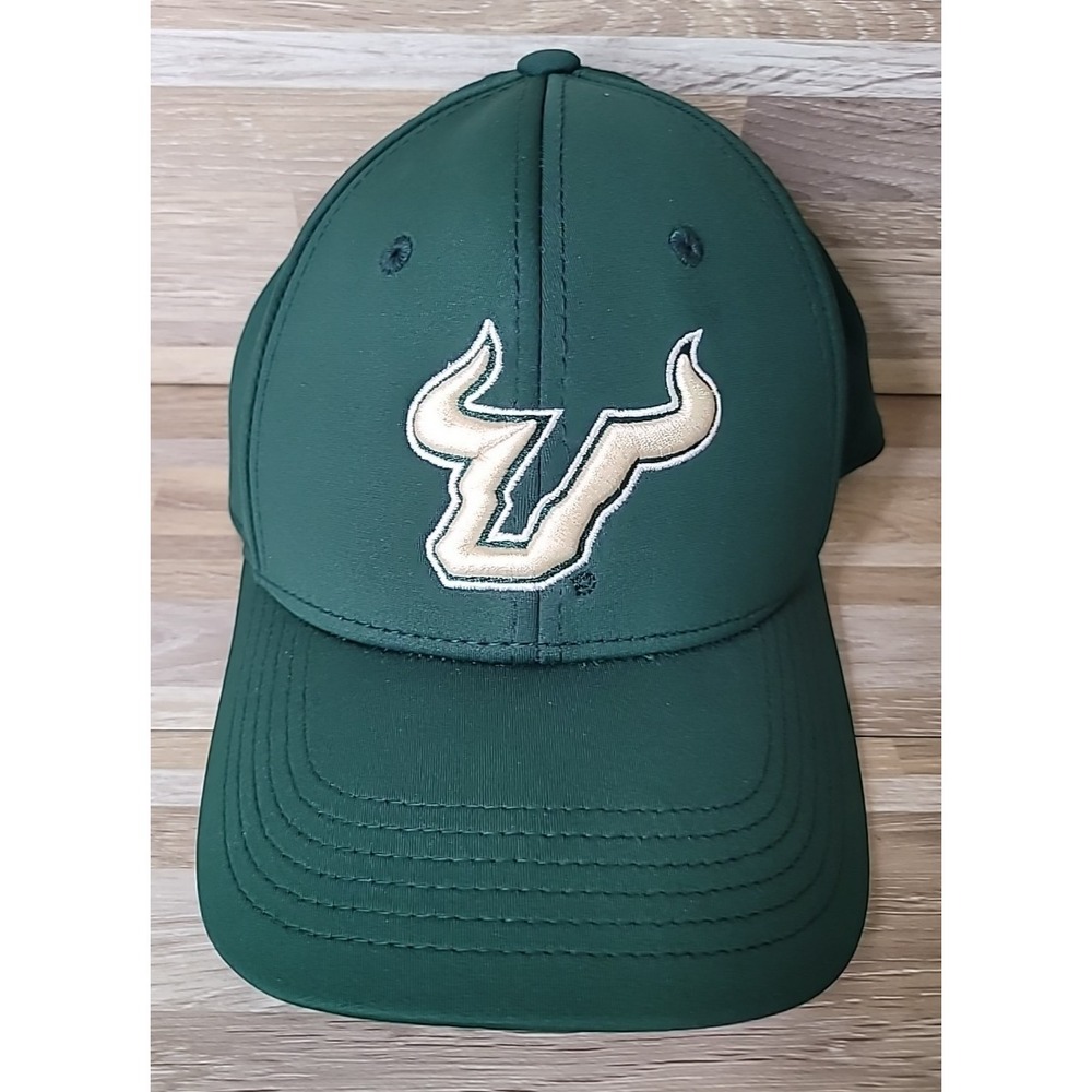 University of South Florida Bulls Top of the World Memory Fitted Hat Cap‎